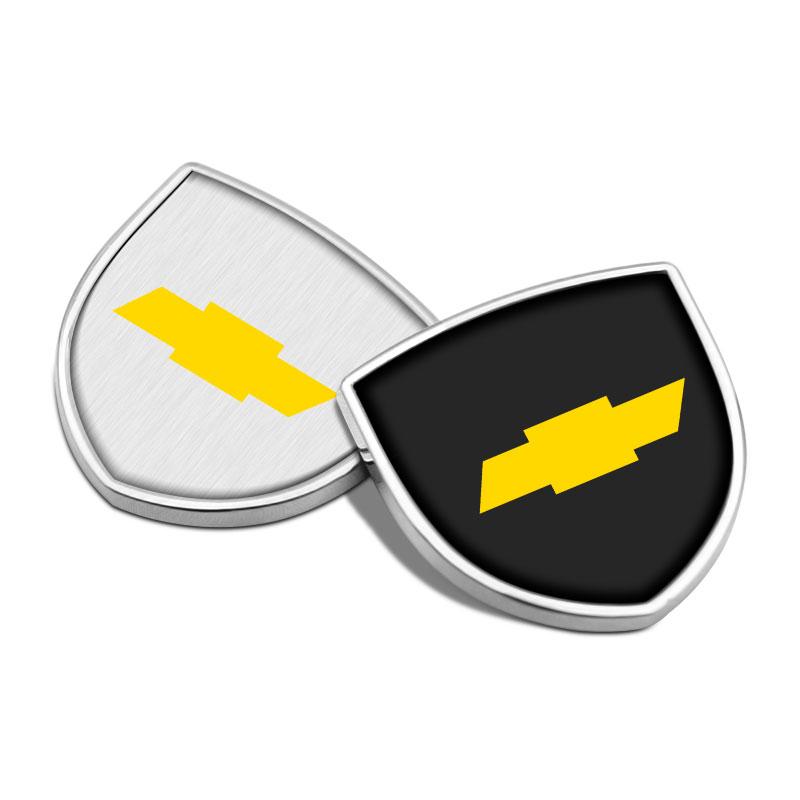 Metal Emblem Auto Decor Decals Reflective Car Window Wiper Stickers for Chevrolet Colorado Cruze Spark Captiva Malibu Trax Aveo