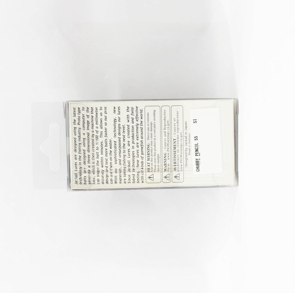 Jackall Chubby Pencil 55 Плавающая приманка УФ-мат Черный окунь (3198)