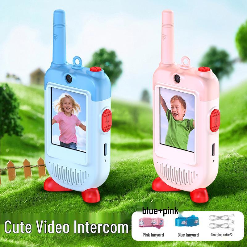 Children's Educational Video Intercom Walkie-Talkie - Ideal Christmas Gift for 6-Year-Olds
