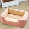 Plush Pet Nest Orthopedic Dog Sofa Bed for Small Medium Dogs Soft Cat Couch Washable Cat/Puppy Sleeping Bed