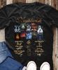 Nightwish Всемирная Музыкальная Группа Фанаты Участники Подпись Все Размеры Футболка HE794 Унисекс Футболка