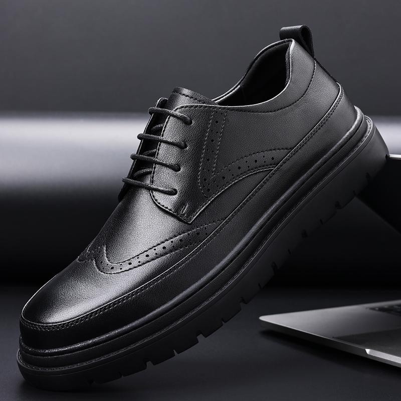 Модные коричневые мужские туфли, дизайнерские итальянские кожаные туфли, мужские роскошные повседневные деловые оксфордские броги, туфли для мужчин, мокасины