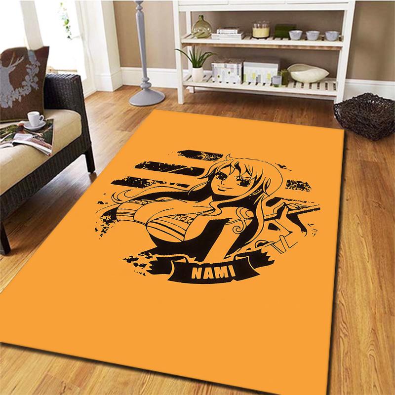 One Piece Nami Carpet Rug For Living Room Bedroom Home Sofa Decoration Kids Play Nonslip Floor Mat