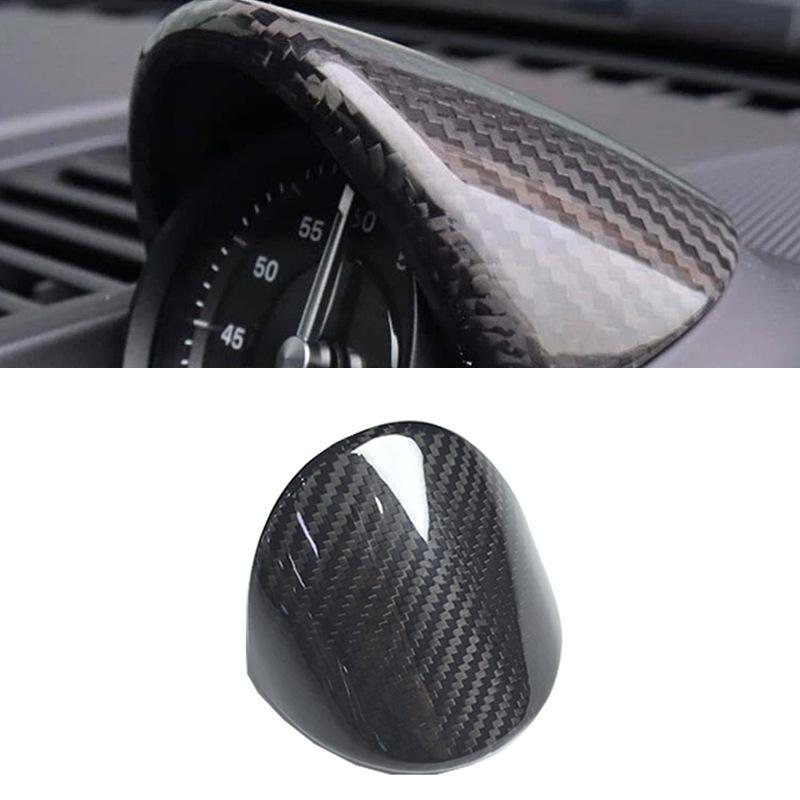 Carbon Fiber Dashboard Clock Cover for 2019-2024 Porsche 911 992