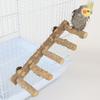 Wear-resistant Bird Cloud Ladder 4/6/8 Step Parrot Grinding Claws Stick Hamster