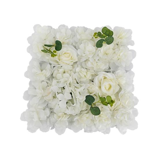 Искусственный цветок розы, настенная панель, свадебный детский душ, вечеринка, сделай сам, квадратный 3D цветочный настенный фон, украшение, реквизит для фотосъемки