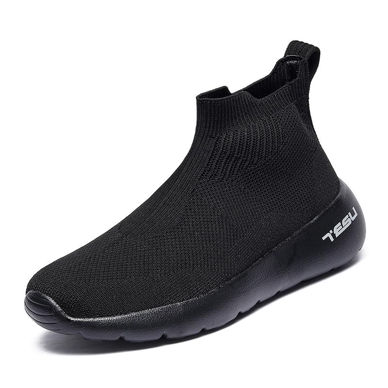 Мужская и женская повседневная обувь, дышащая, нескользящая, высокая спортивная обувь, легкая прогулочная обувь для весны и осени, пара, большой размер