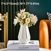 Imitation Ceramic Nordic Flower Vase Creative Flower Bottle  Home Decoration