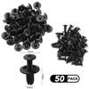 50pcs 6MM Auto Fastener Clip For Kia Rio K2 Sportage Soul Mazda 3 6 CX-5 Lada Skoda Octavia Superb