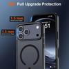 Магнитный матовый чехол для iPhone 17 Pro Max Air 16E 16 E 15 Plus 14 13 Mini 12 11 SE 2022 2020 8 Mag Safe Полупрозрачный противоударный чехол для телефона Аксессуары