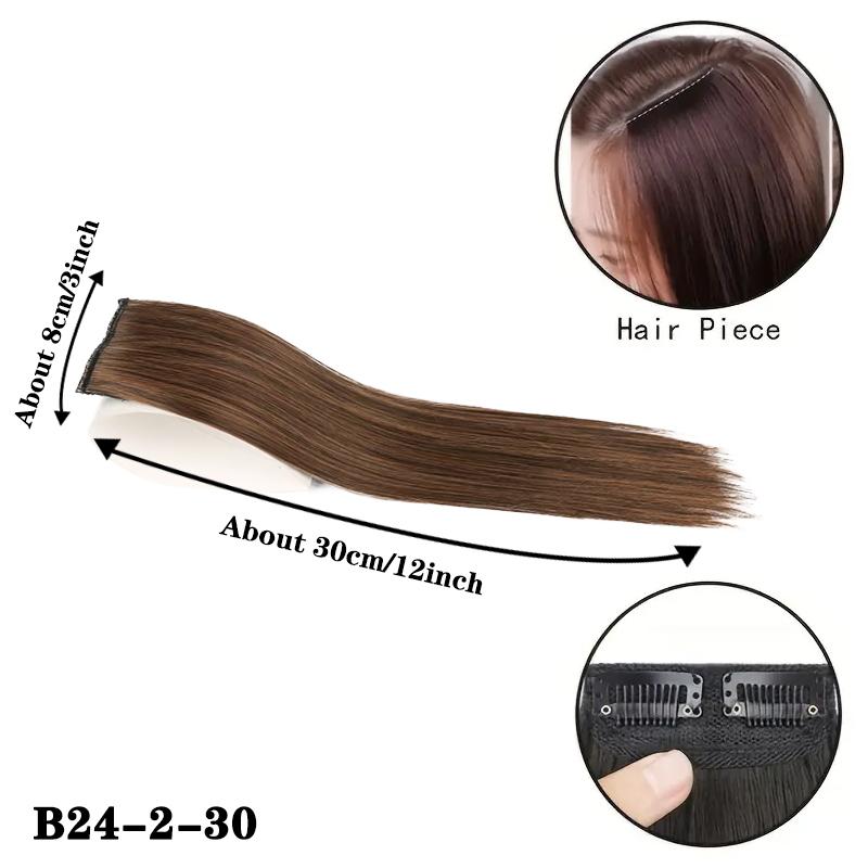 LISI HAIR Синтетические короткие прямые волосы, накладные пряди, гладкие и пушистые волосы на заколках, увеличивающие объем волос, аксессуары