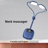 Подвесное устройство для шейного отдела позвоночника Мини-массажер для шеи с двойным импульсом Портативный протектор для шеи Массажер с горячим компрессом
