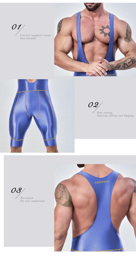 Велошорты с лямками AMORESY серии Octavian, 5-мерные шорты с лямками из спандекса с амортизацией (М, Дэхон)