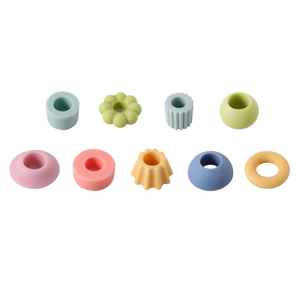 Стеклянная форма для свечей, форма для изготовления ароматических свечей своими руками, для конических свечей диаметром 2,2 см, инструменты для рождественского украшения ручной работы