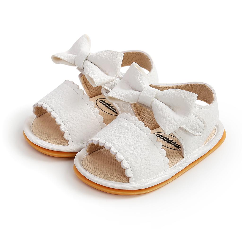 MYGGPP Summer Baby Sandals Baby Shoes Toddler Shoes Bow Shoes