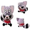 Purple Indigo Park Raccoon Plush Toy Doll Decoration Gift Animal Ornament Filler