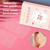 20 шт./кор. корректор для ушей в форме бабочки, наклейки для ушей эльфа, самоклеящиеся косметические наклейки для ушей