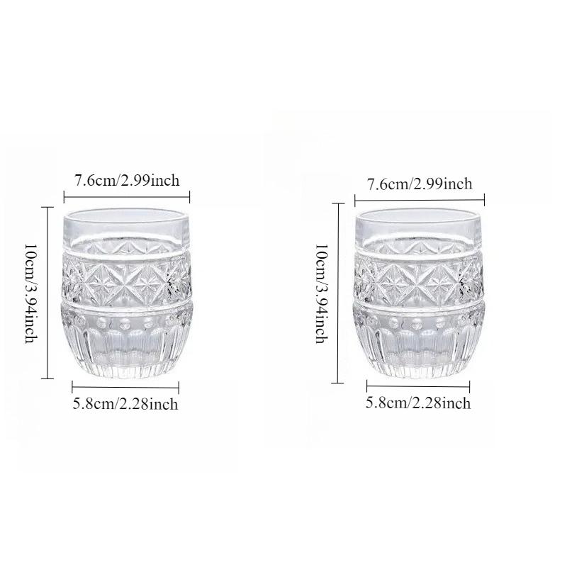 300ml/315ml Modern Bar Foreign Wine Glass Luxury Brandy Glass High End Cocktail Glass Party Utensils Exquisite Gifts Drinkware