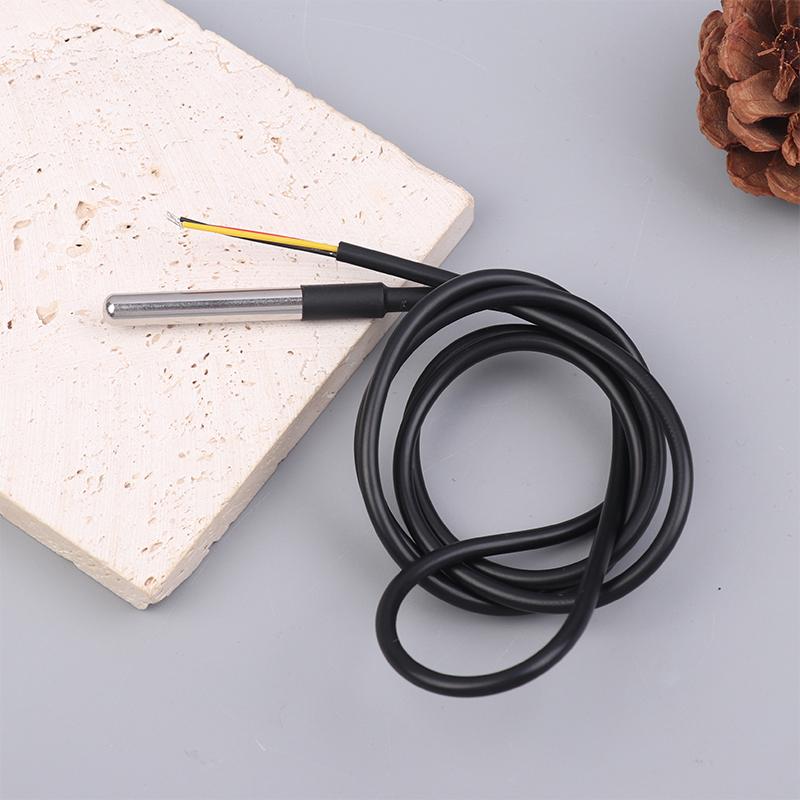 Водонепроницаемый инкапсулированный датчик температуры из нержавеющей стали Ds18B20 18B20, температурный зонд, длина кабеля 1 м для Ard