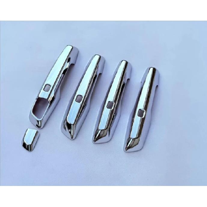 For Honda Prologue 2024 2025 2026 Car Accessories ABS Chrome Door Handle Cover With Smart Key Hole Catch Cap Trim Molding