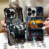 Винтажный Автомобиль Ретро Ностальгия Покрытие Чехол для Телефона Для Iphone 16 17 Pro Max Air 16E 14 15 Plus 12 13 Mini Защита от Падения Покрытие с Подушкой Безопасности
