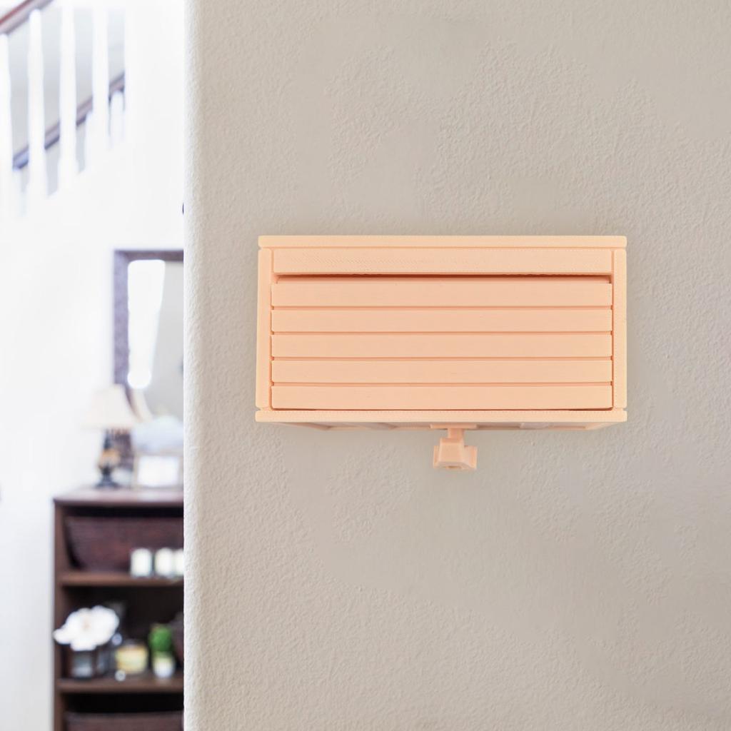 Держатель ключей для гаража с открывающейся дверью, держатель ключей для стены, забавный 3D-печатный органайзер для ключей, настенное крепление, простая установка вешалки для ключей для прихожей