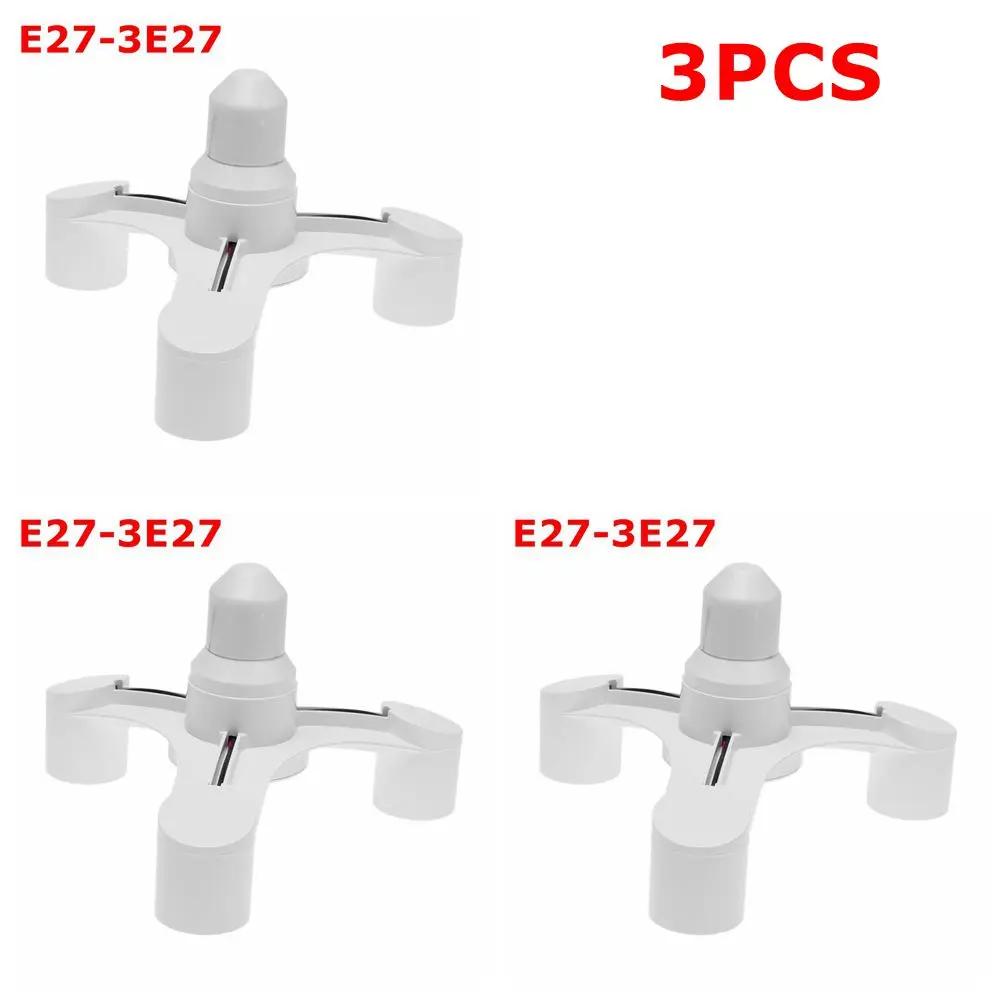 Светодиодная лампа с цоколем E27, переходник с цоколя E27 на лампу с цоколем 2/3/4/5/6, штырь, индукционный патрон.