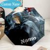 Custom Name Umbrella Knightly Valor Chivalry Umbrella 8-Frame for Travel, Camping, Casual Lightweight Portable, Essential for Family Gifts
