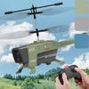 Black Bee 2.4g Remote Control Obstacle Avoidance Aircraft High Altitude Helicopter With Long Battery Life Children's Toy