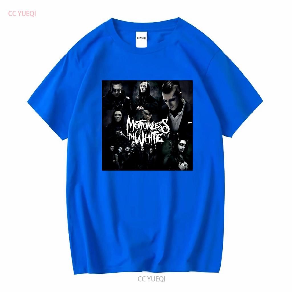 Редкая черная хлопковая футболка группы Motionless In White, все размеры, H62, винтажная, стираная, для повседневной носки, с графическим принтом, модная