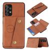 Card Pocket PU Leather Wallet Case for iPhone Samsung Huawei Xiaomi Half Wrapped Phone Back Cover