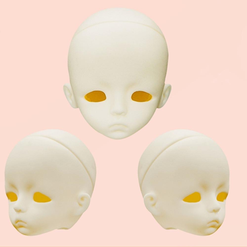 Multi Joints 1/6 Bjd Body Without Makeup Dolls Body Birthday Gift Doll's Head Diy Handmade