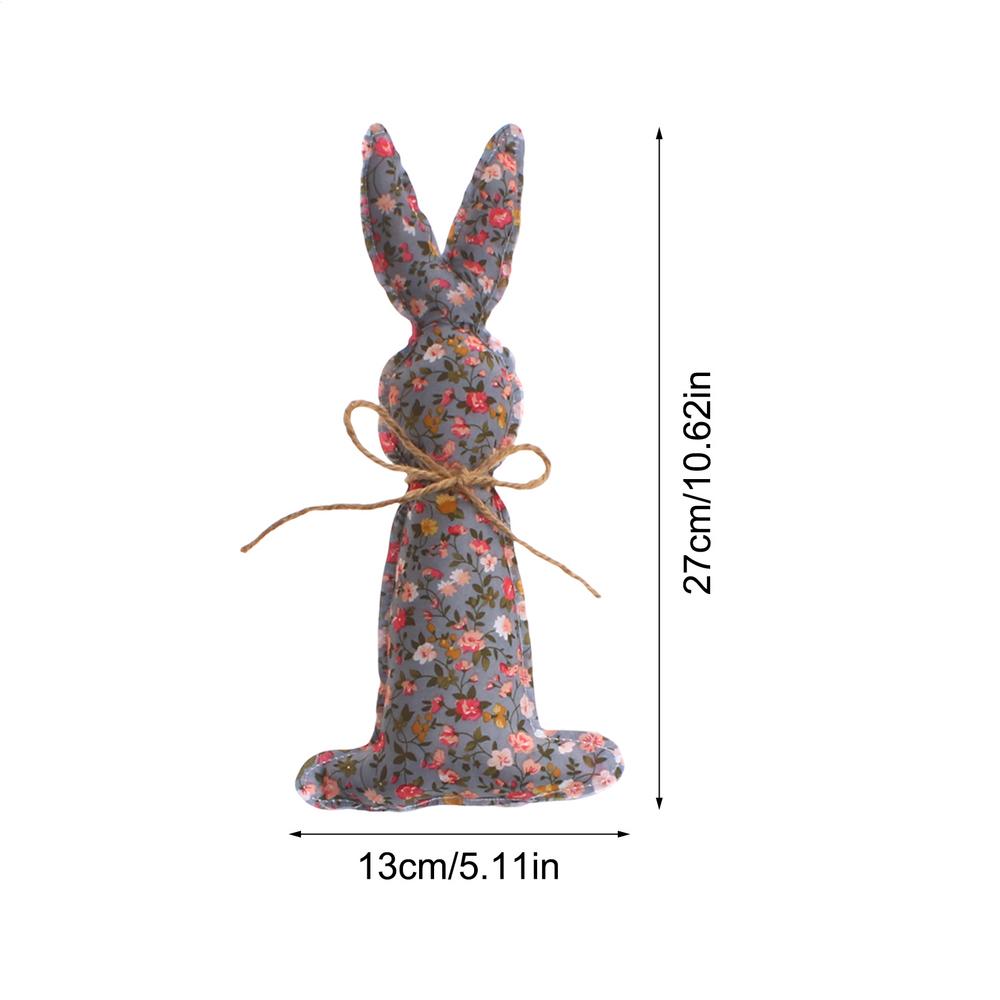 Easter Decoration Fabric Rabbit Ornament Creative Cartoon Bunny For Children's Rooms Wedding Party Birthday Home Centerpiece
