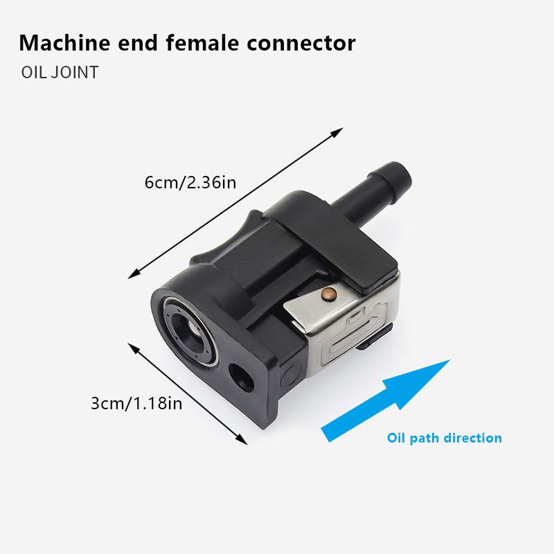 Соединитель топливной линии для подвесного мотора для лодочных аксессуаров, соединительный элемент для шланга с женским креплением, переходник для труб