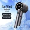 Southeast Asia 2026 GS5 High-Speed Leafless Mini Handheld Fan with 100-Speed Digital Display