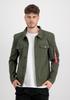 Демисезонная куртка Alpha Industries 108123 Overshirt (108123) dark olive