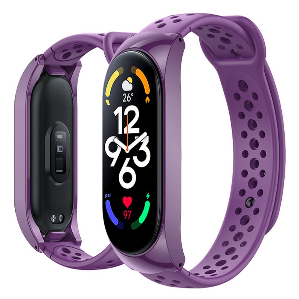 Спортивные ремешки для Xiaomi Mi Band 7 /8 Браслет Силиконовый Умный браслет Miband 4 Ремень pulseira correa mi band 3 4 5 6 ремешок