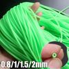 Green Luminous Fishing Hose Silicone Tubing Rig Sleeves New Anti Rig Tube Deep Sea Fishing