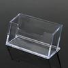 Xiaomi Clear Acrylic Business Card Holder Desktop Display Stand Office Desk Organizer For Notes Fridge Storage Container Basket Rack