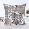 Горячая Льняная Наволочка с Цветочным Узором Ручная Роспись Цветы Деревья Наволочка Современная Декоративная Наволочка для Дивана Автомобиля