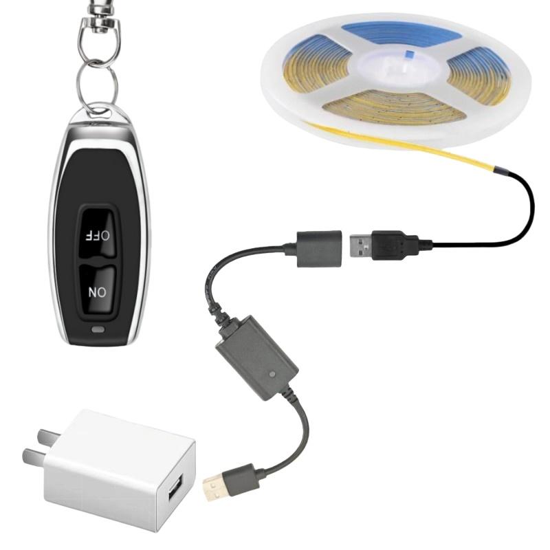 1 Комплект DC 5V USB Беспроводной RF Пульт Дистанционного Управления Переключатель Драйвер Включение Выключение Для Светодиодной Ленты Настольной Лампы Свет Вентилятор Переключатель Модель
