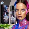 Shiny Glitter Spray Long Lasting, Glitter Powder Spray For Hair Body Skin And Clothes,Waterproof & Skin Friendly 120ml