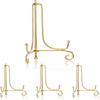 4 6 8 10 12inch Plate Stands Foldable Photo Pedestal Durable Metal Easel Rack  Bowl Picture Frame