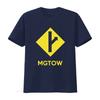 Mgtow Men Going Their Own Way Yellow Sign Arrow T Shirt vintage Washed Casual fashion Comfortable homme graphic Versatile