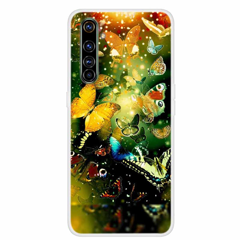 Чехол для OPPO Realme 6 Pro, мягкая силиконовая задняя крышка для OPPO Realme 6 Pro, чехол Realme6 Realme 6 Pro 6i 6S, Fundas