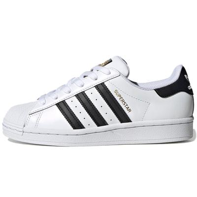 Оригинальные кроссовки Superstar Белые Основной черный Детские C77154