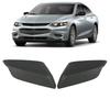Заглушки отверстий противотуманных фар переднего бампера Замена для Chevrolet Malibu 2016-2022 Автомобильный внешний тюнинг Текстурированная черная водонепроницаемая ABS отделка