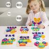 Алфавит Головоломка Деревянные Детские Развивающие Игрушки Детский Подарок Развитие Мозга