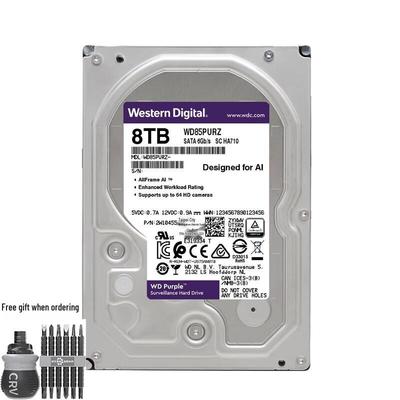 Комплект жестких дисков Western Digital Purple для видеонаблюдения