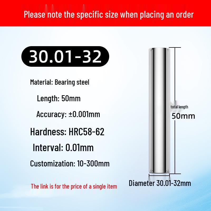 Fisherman Precision Go/No-Go Pin & Plug Gauge Tool for Outer Diameter Measurement
